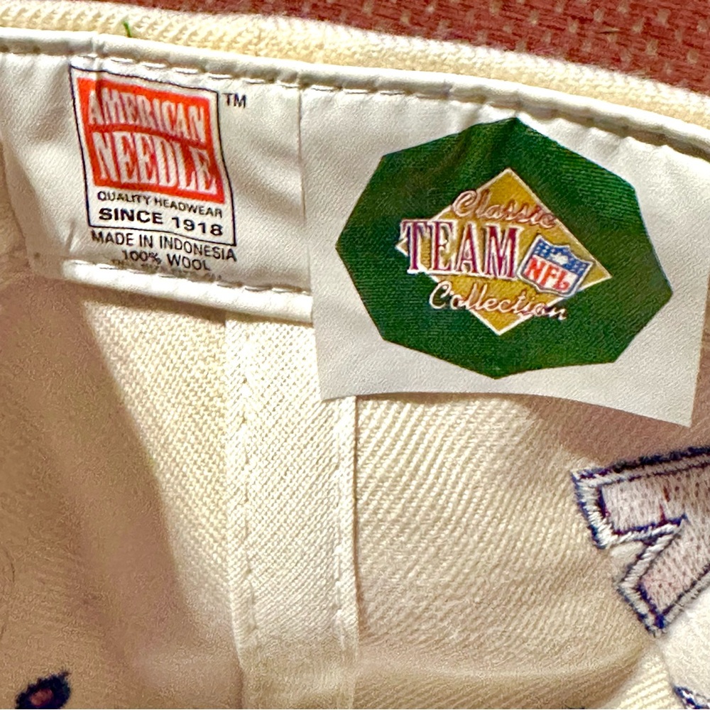 VTG 1993 Super Bowl 27 Buffalo Bills Vs Dallas Cowboys Rose Bowl Snapback NWOT - Picture 6 of 7